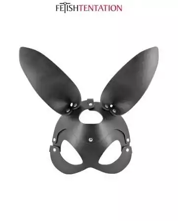 Maschera da coniglio in similpelle regolabile - Fetish Tentation