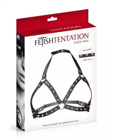 Chest harness with spikes - Fetish Temptation