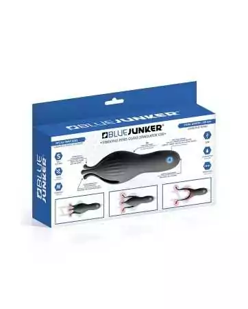 Stimolatore di glande premium USB - Blue Junker