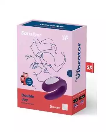 Double Joy violet Stimulator - Satisfyer