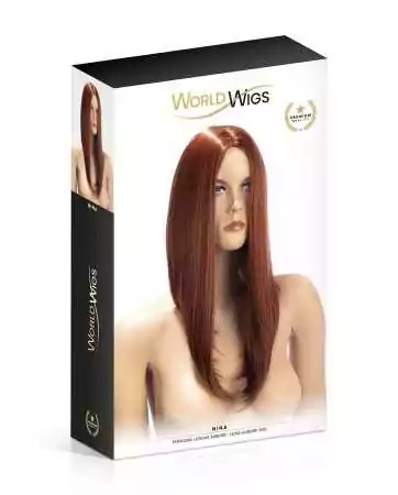 Parrucca Nina color mogano - World Wigs
