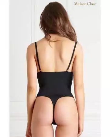 Bare-chested black body string The little secret