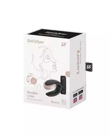 Double Love Black Stimulator - Satisfyer