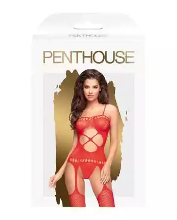 Hot Nightfall Red Jumpsuit - Penthouse