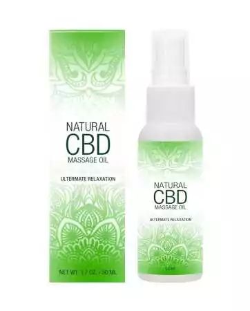 Massage oil 50ml - Natural CBD