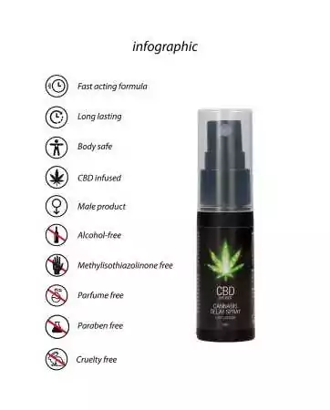 Sprühretardant CBD Cannabis 15ml