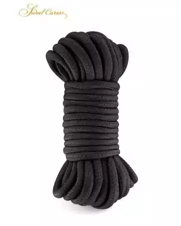 Black bondage rope 10m - Sweet Caress