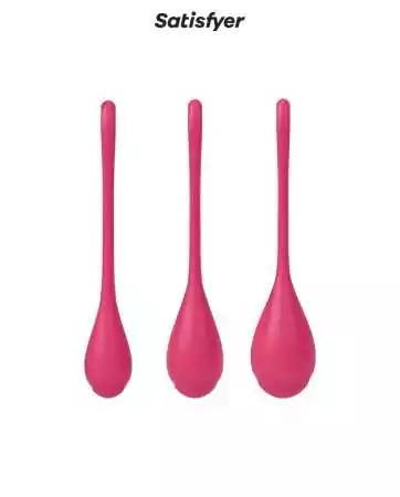 Kit di allenamento pelvico Yoni Power 1 Rosso - Satisfyer