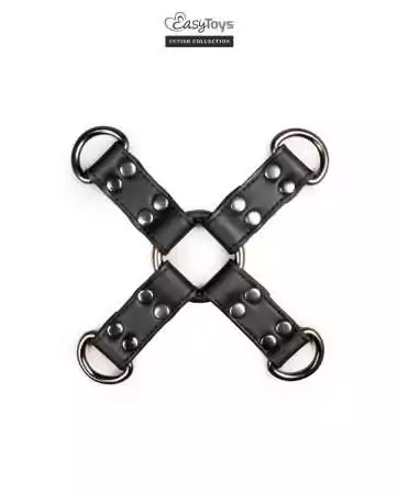 Leather Hog Tie Cross - Easytoys Fetish Collection