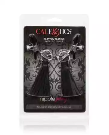 Nipple clamps with pompons - Calexotics