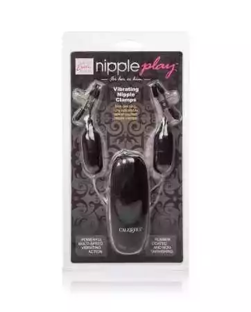 Vibrating nipple clamps - calexotics