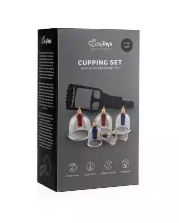 Coffret 6 ventosas Cupping Set - EasyToys Fetish Collection