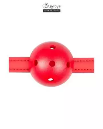 Gagged Ball com bola vermelha - EasyToys Fetish Collection