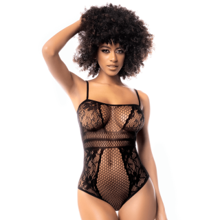 Body résille noire - Oralove