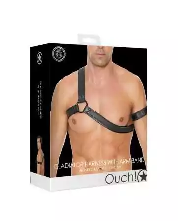 Black Gladiator harness - Ouch!