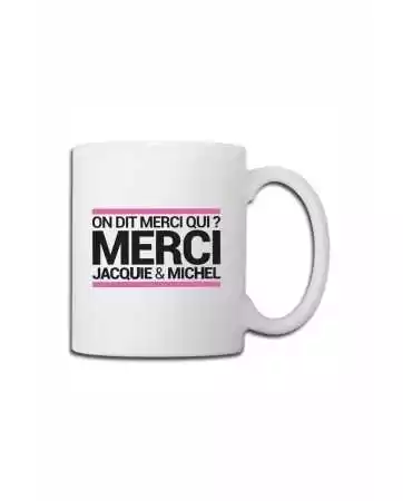 Caneca branca J&M - A quem agradecemos?