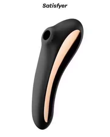 Dual Kiss black stimulator - Satisfyer