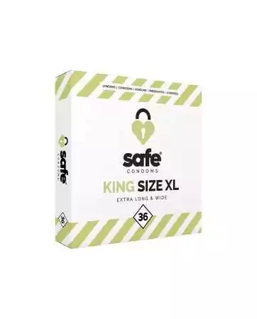 36 condoms Safe King Size XL