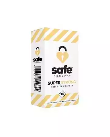 10 preservativos Safe super fortes