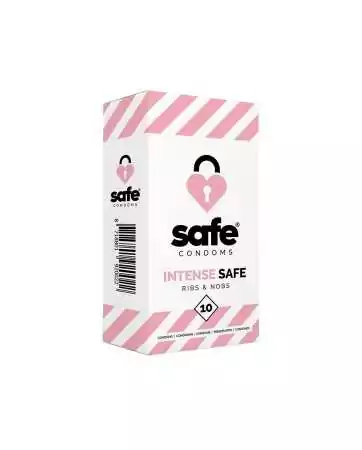 10 préservatifs Safe Intense