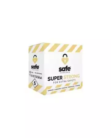 5 preservativi Safe Super Strong