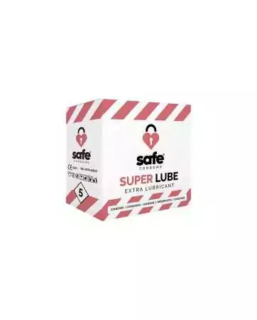 5 preservativi Safe Super Lubrificante