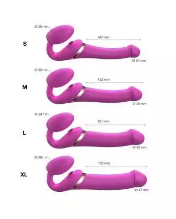 Strap-on-me Multi Orgasm Fuchsia XLTradução: Strap-on-me Multi Orgasm Fuchsia XL