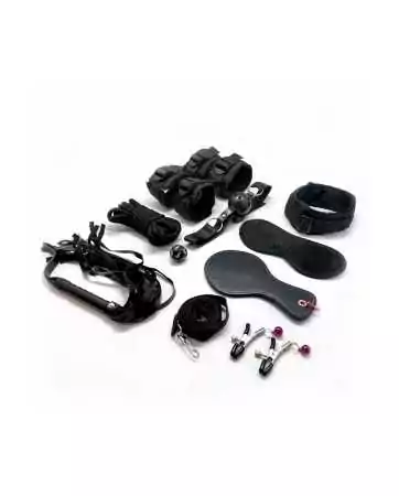 Kit BDSM Fury preto - Alive