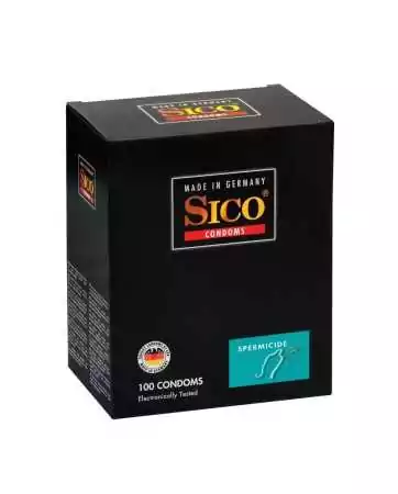 100 condoms Sico SPERMICIDE