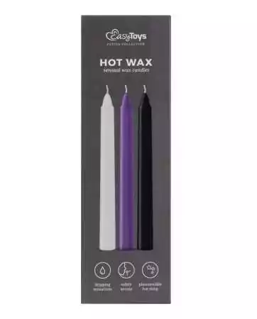 3 Sensual Hot Wax Candles