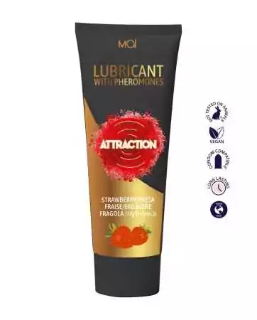 Strawberry-scented lubricant with pheromones - Attraction
