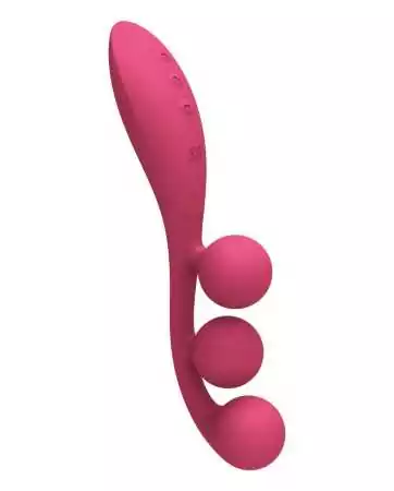 Multi-vibromasseur Tri Ball 1 rouge - Satisfyer