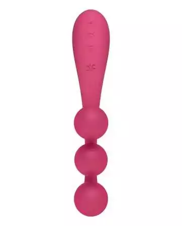 Multi-vibromasseur Tri Ball 1 rouge - Satisfyer