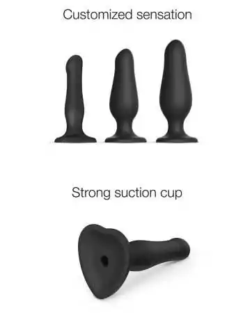 Aufblasbarer Dildo-Plug - Strap-On-Me