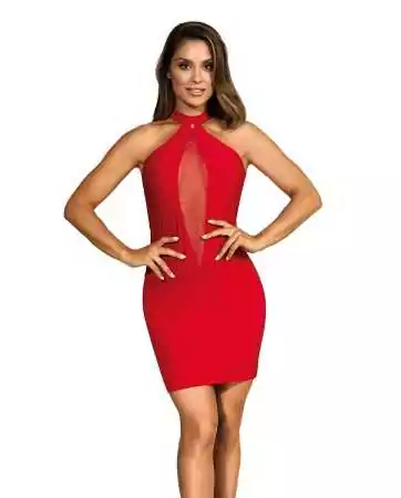 Red dress V-9259 - Axami
