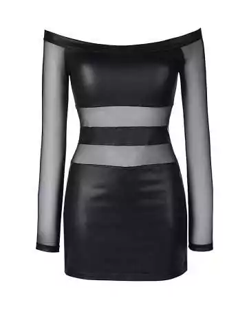 Black dress V-9309 - Axami