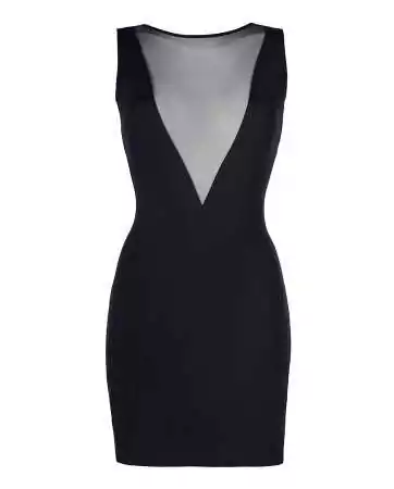 Black dress V-9209 - Axami