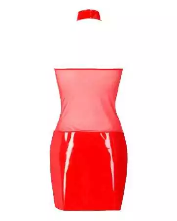 Red dress V-9119 - Axami