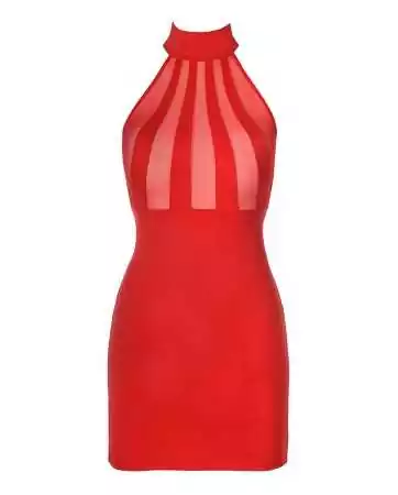 Red dress V-9139 - Axami