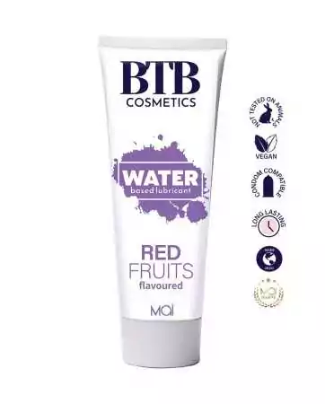 Flavored lubricant Red Fruits 100 ml - BTB