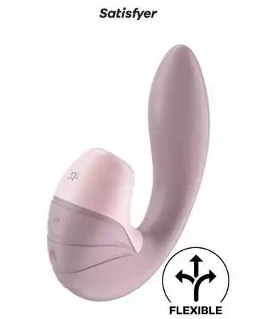 Doppio stimolatore Supernova rosa - Satisfyer