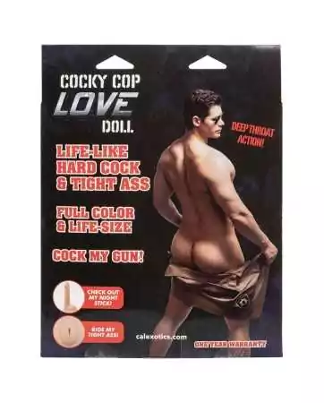 Boneco masculino Cocky Cop Love Doll