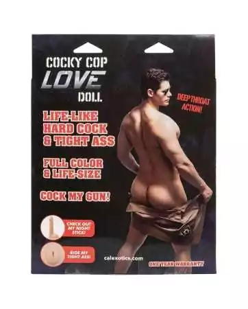 Masculine doll Cocky Cop Love Doll