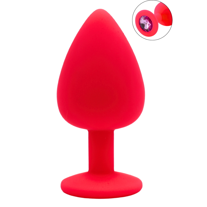 Plug bijou rose Large PINKY - Oralove