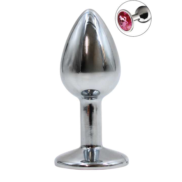 Plug bijou en aluminium bijou rose Small HELIRA - Oralove