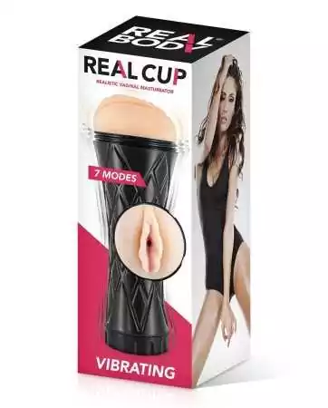 Masturbatore vibrante realistico per vagina - Real Body
