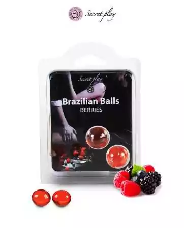 2 Brazilian Balls - red berries