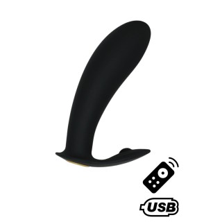ERNEST, Mini vibromasseur avec stimulateur clitoridien USB, avec télécommande - Oralove