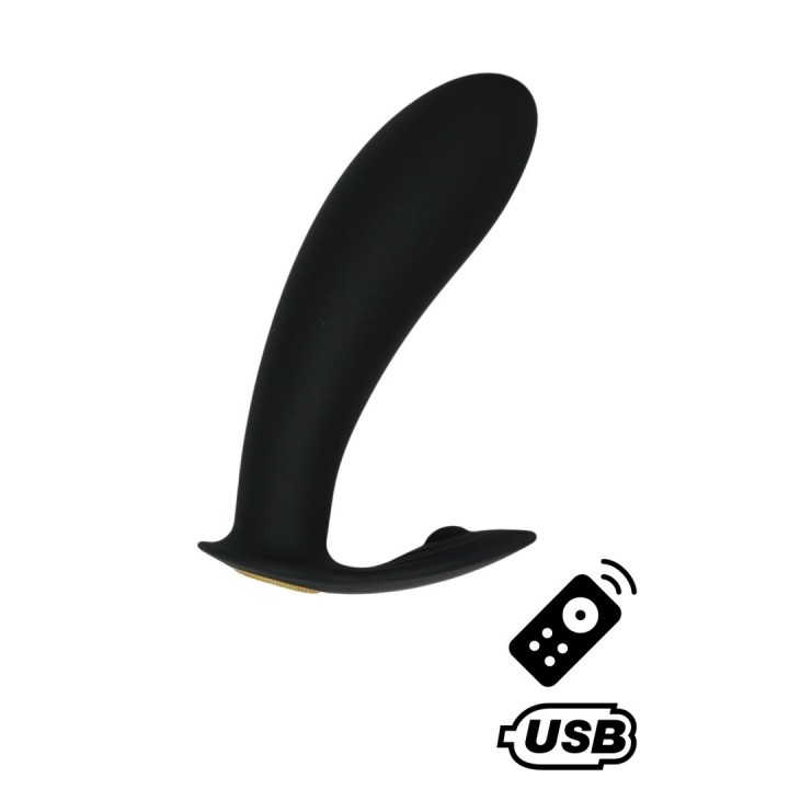 ERNEST, Mini vibromasseur avec stimulateur clitoridien USB, avec télécommande - Oralove