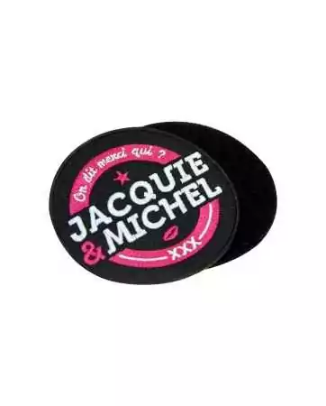 Round velcro patch Jacquie et Michel